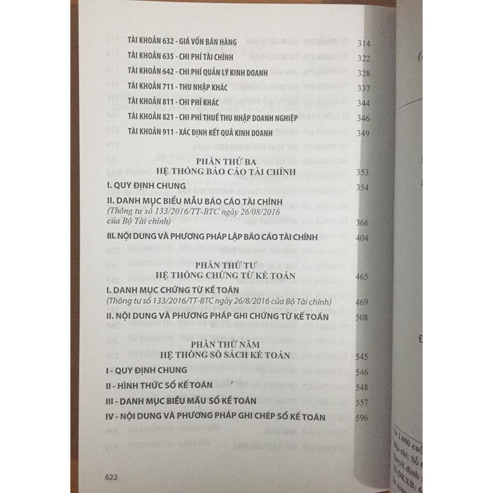 Sách - Chế độ kế toán doanh nghiệp nhỏ và vừa (Ban hành theo thông tư 133/2016 Bộ tài chính)