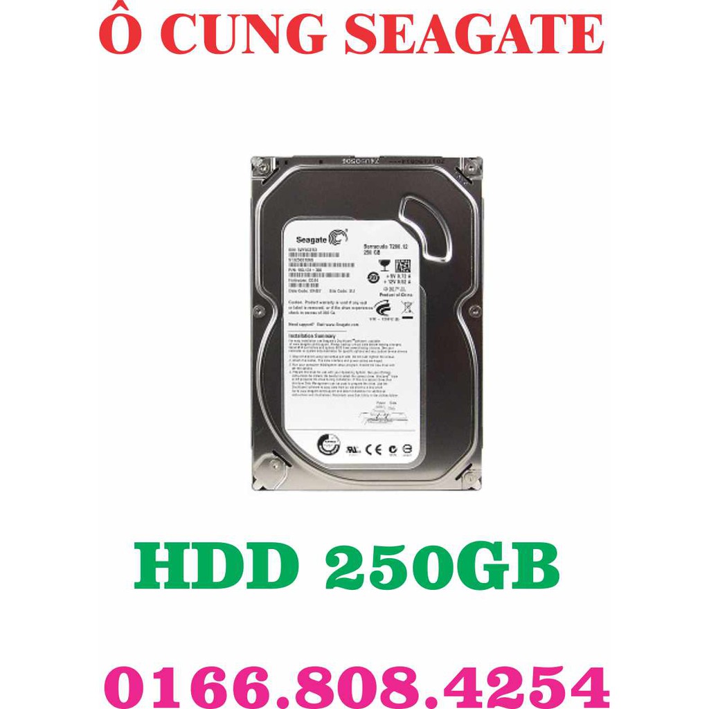 Ổ cứng Seagate HDD 250GB