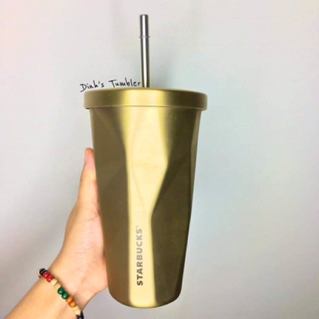 Ly - Bình Giữ Nhiệt Starbucks 500ml + Tặng Kèm Ống Hút Inox (ảnh thật )