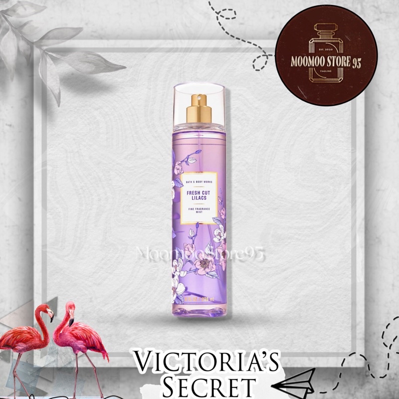 -𝐌𝐨𝐨𝐌𝐨𝐨- FRESH CUT LILACS -Xịt Thơm Toàn Thân Bath & Body Works  [ mẫu thử 30ml/50ml/100ml/]