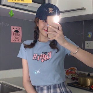 ÁO CROPTOP IN KUTE LẮM LUÔN (*﹏*;)