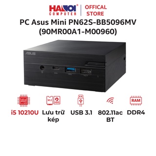 PC Asus Mini PN62S-BB5096MV i5-10210U WL+BT HDMI+VGA Barebone