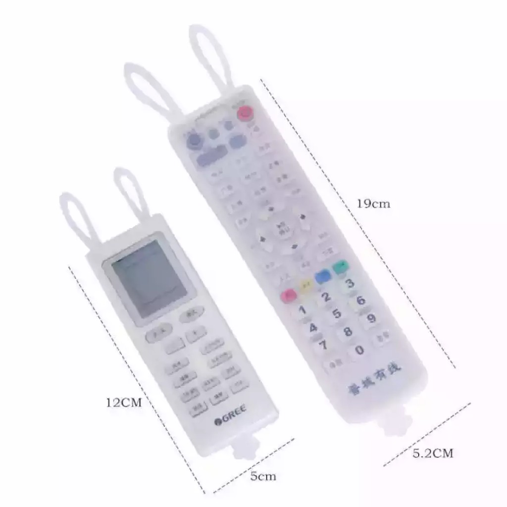 Bọc điều khiển remote tivi silicon tai thỏ