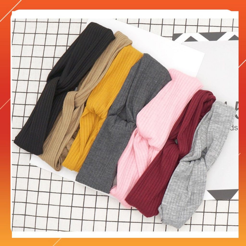 Băng đô rửa mặt &lt;3 FREESHIP &lt;3 Băng đô turban gân tăm tiện dụng
