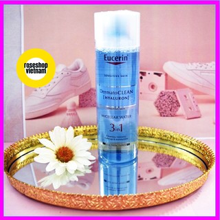 Nước Tẩy Trang Eucerin Dermato Clean Micellar Cleansing Fluid 3 Trong 1 Đủ Loại 100ml 200ml 400ml. Roseshop VietNam