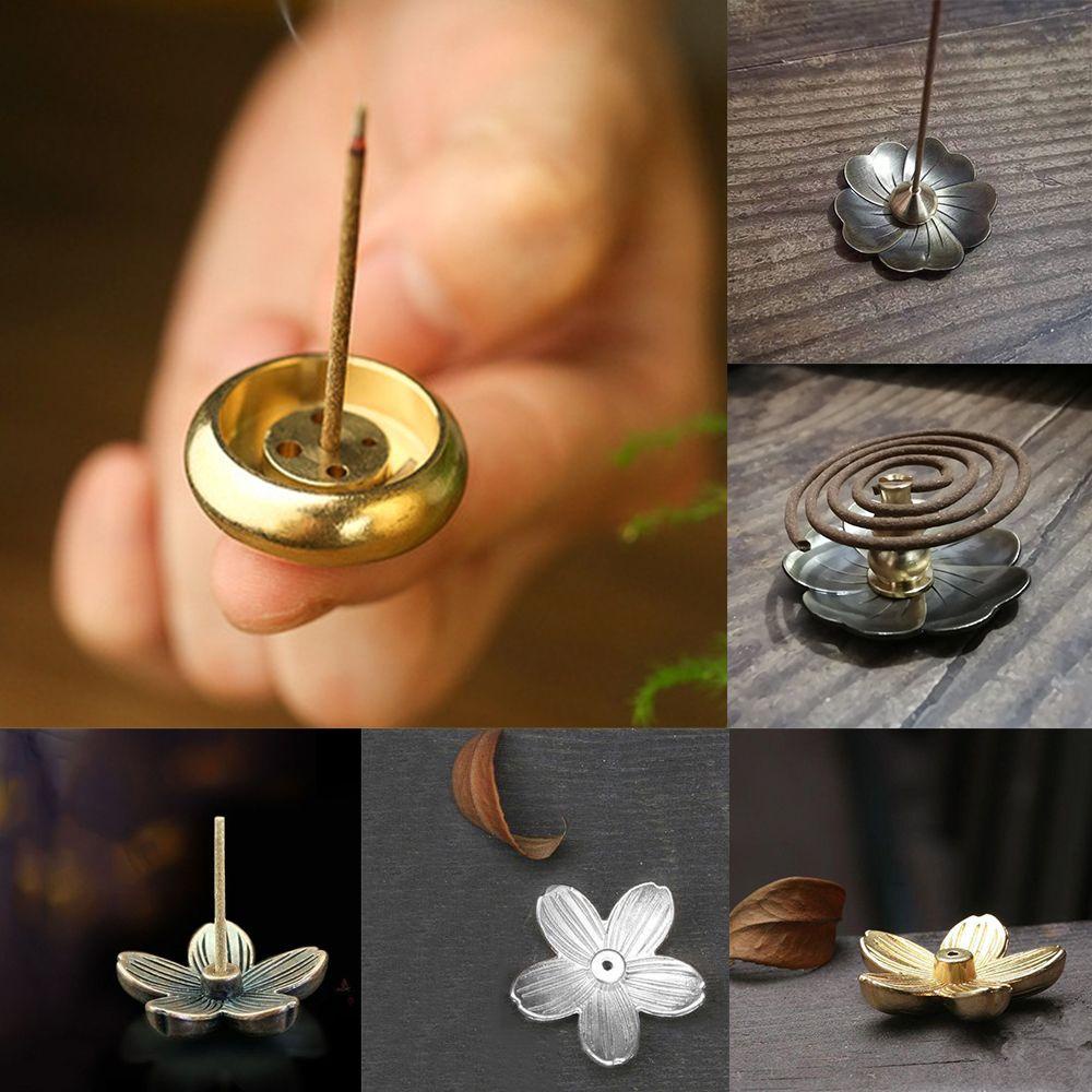 Đế Đốt Trầm Hương Hình Nón Mini Bằng Đồng