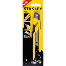 Dao rọc cáp cán vàng Stanley STHT10265-8 10-265 18mm, thép không gỉ