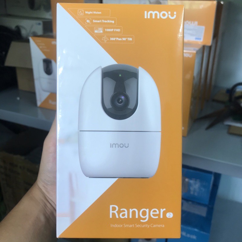 Camera IP Wifi IPC-A22EP IMOU RANGE 2.0MP 1080P kèm thẻ nhớ - Hàng Chính Hãng - Bảo hành 24 Tháng