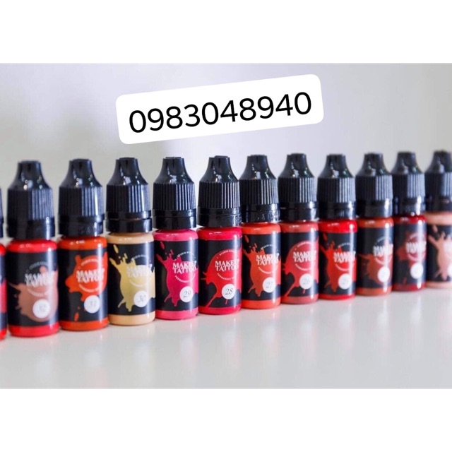 Mực xăm Nga Makeup