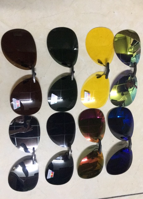 Kẹp kính râm to ngang + hộp bảo vệ (có video) | BigBuy360 - bigbuy360.vn