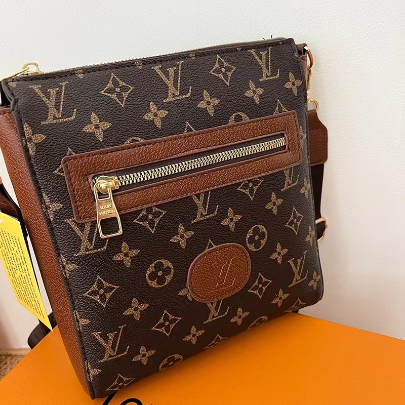 Túi Da Đeo Chéo Thời Trang Sang Trọng Cho Nam Nữ