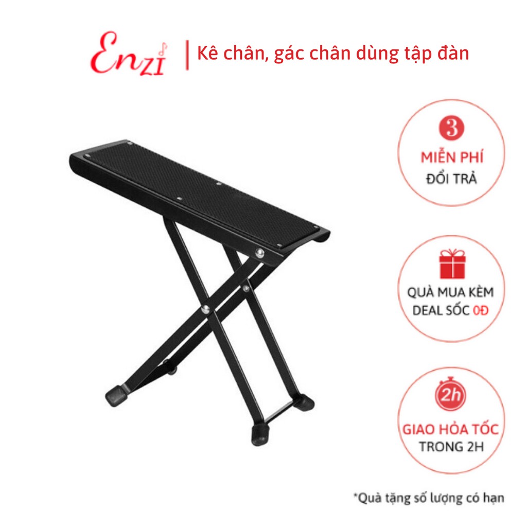 Kê chân gác chân tập đàn guitar dành cho người mới bắt đầu ENZI