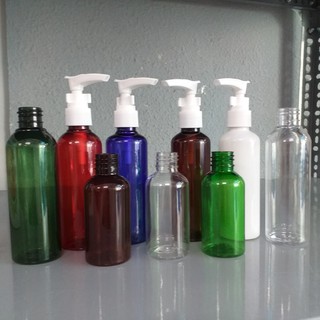 Chai nhựa Pet nắp dầu gội có khóa 100ml