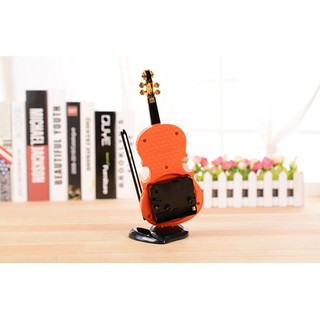 Đồng Hồ Trang Trí Hình Đàn Violin