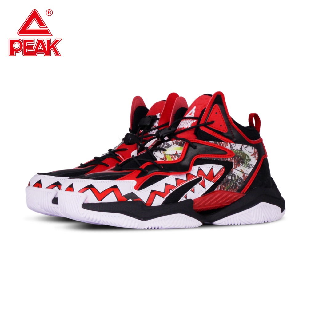 Giày Bóng Rổ Thể Thao Trẻ Em Cổ Mid PEAK Basketball MONSTER mã EK1411A