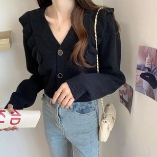 Áo len cardigan nữ Thu Đông