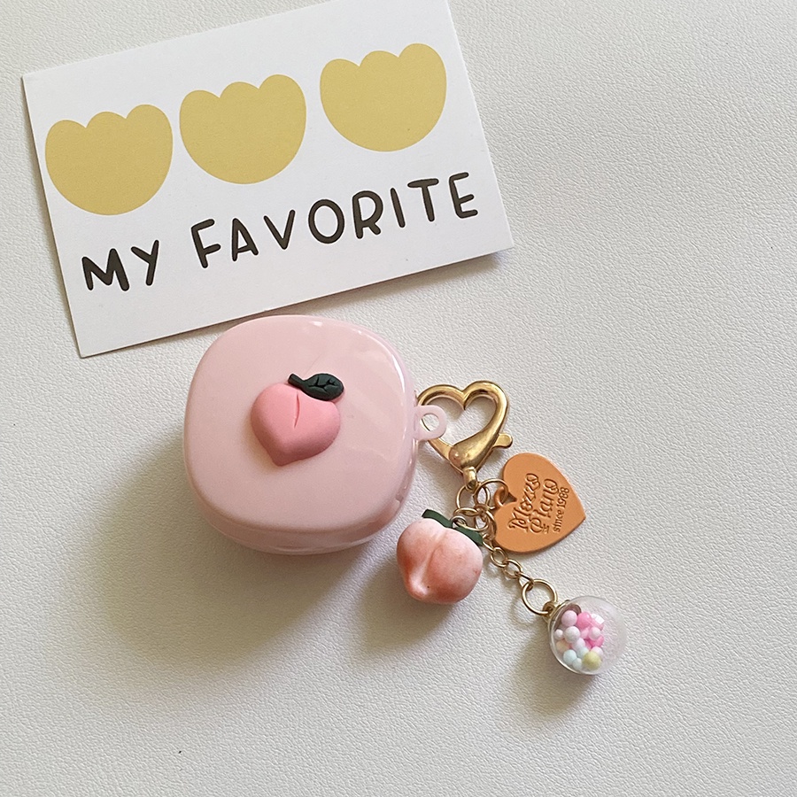 Ốp Điện Thoại Baseus Wm01 Bằng TPU Silicon Bóng Có Móc Khóa Hình Trái Đào / Bơ Cho Apple Watch