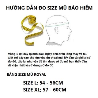 Mũ Bảo Hiểm Fullface Royal M08