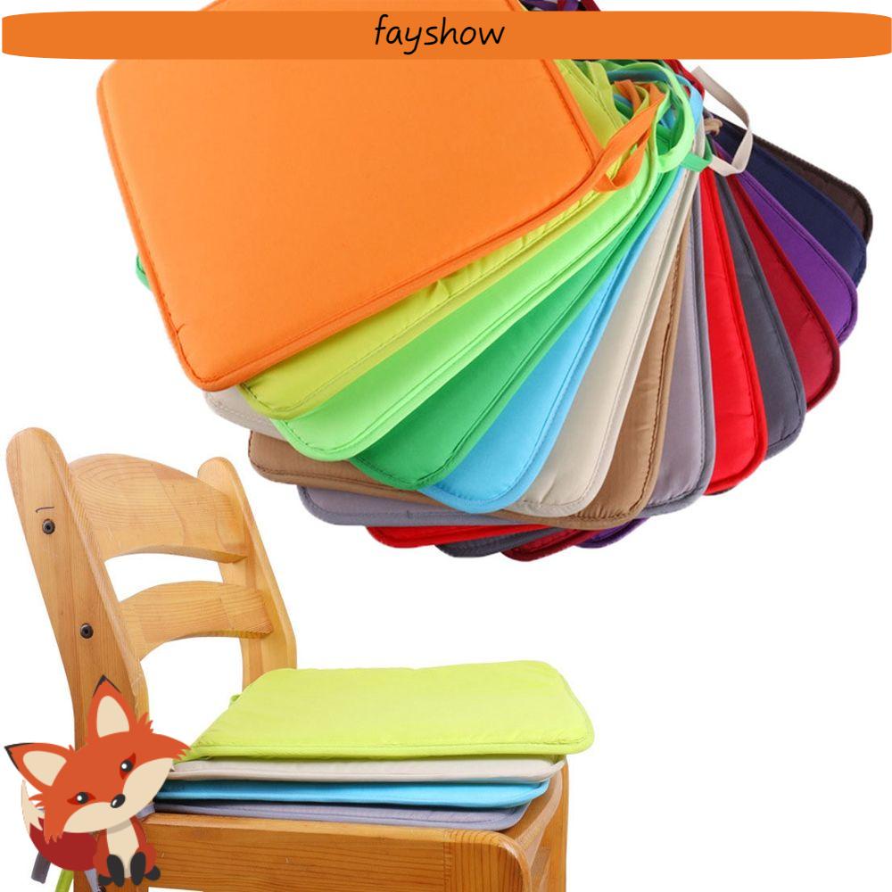 Đệm Lót Ghế Ngồi Hình Vuông 14 Màu Chống Trượt Tiện Dụng Cho Nhà Cửa/ Văn Phòng