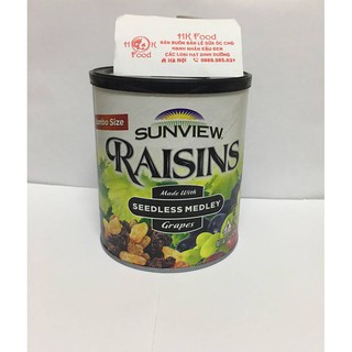 Nho Khô Mỹ Sunview Raisins 425g