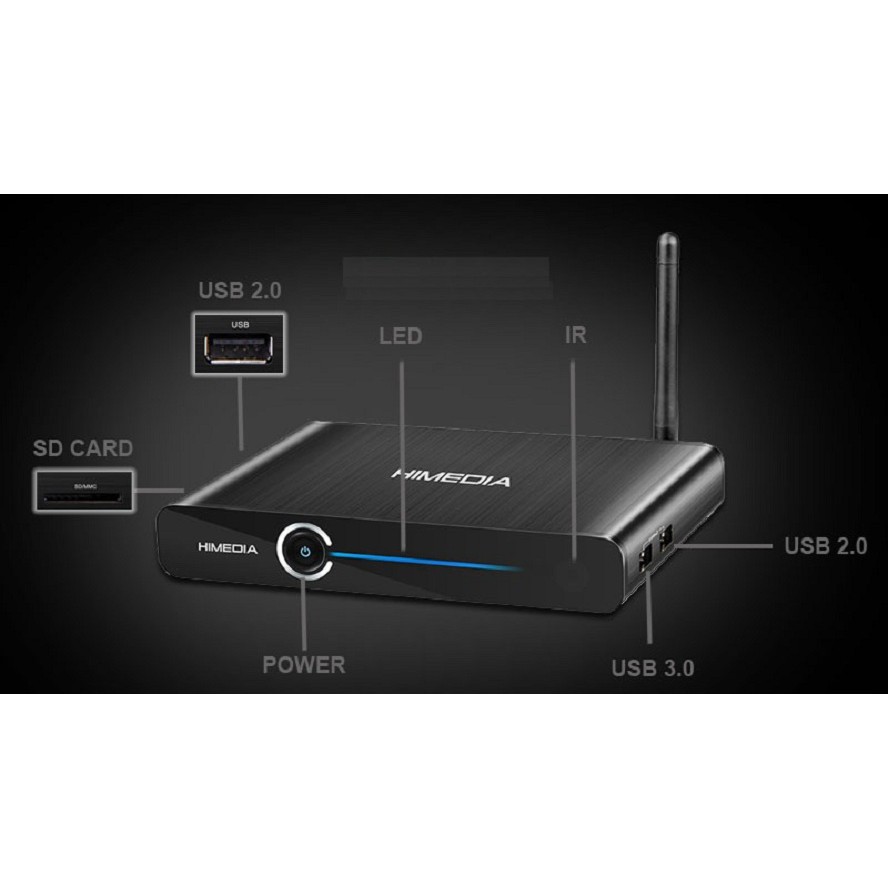 [ Tặng chuột 99k]BOX TIVI HIMEDIA Q30 - CHIP HISILICON SỐ 01 VỀ CHẤT LƯỢNG HÌNH ẢNH VÀ ÂM THANH CAO CẤP