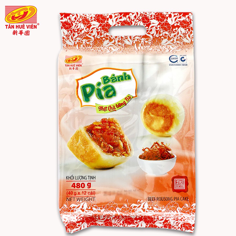 Bánh Pía Thịt Chà bông Bò Tân Huê Viên 480gr