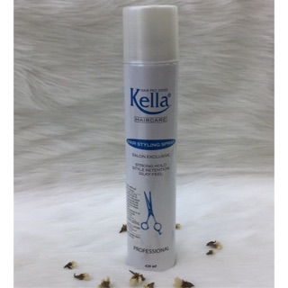 Keo xịt tóc Kella mềm nắp trắng