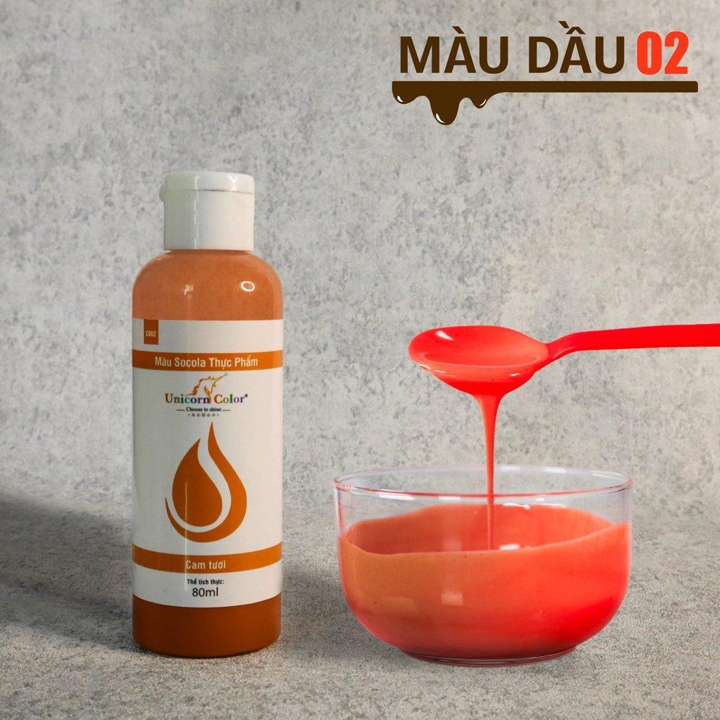Màu dầu socola Unicorn ⚡ GIÁ SỐC ⚡ tạo màu thực phẩm món ăn, thức uống, bánh kẹo