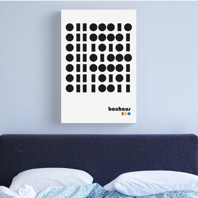 Tranh treo tường, Bauhaus n ° 24 Impression sur toile