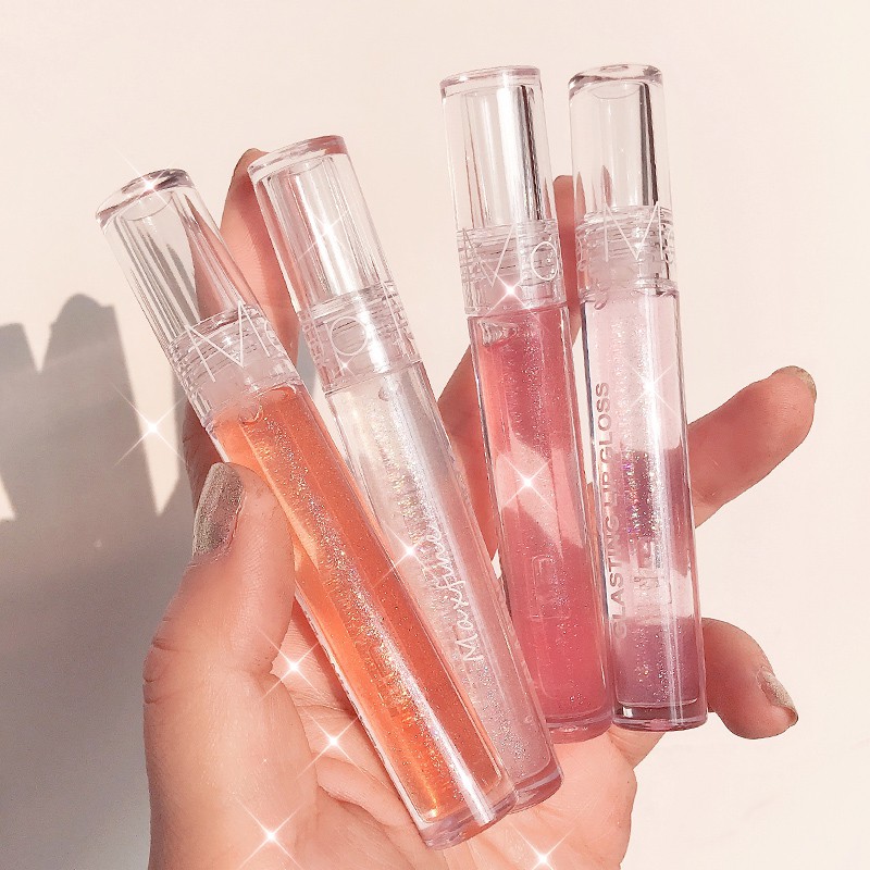 Son tint bóng MAXFINE mềm môi căng mọng môi Glasting Lip Gloss MAXF14 | BigBuy360 - bigbuy360.vn