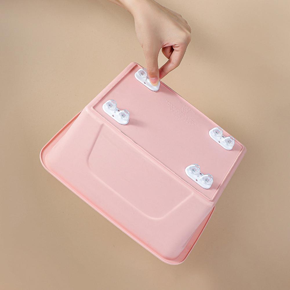 PISTA Set 4 Bánh Xe Tự Dính Dùng Để Đựng Rác Tiện Dụng