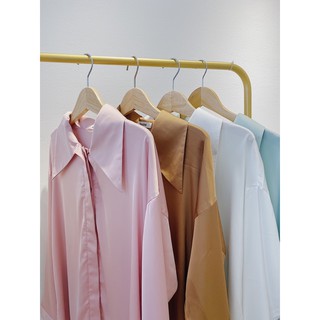 Sơmi Oversized Lụa Latin 2 màu
