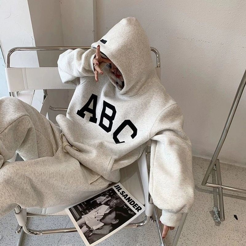 Áo Nỉ Hoodie ABC Dài Tay, Form Rộng - Nam, Nữ Unisex - Chất Nỉ 100% Cotton-XX MENS FASHION! | BigBuy360 - bigbuy360.vn