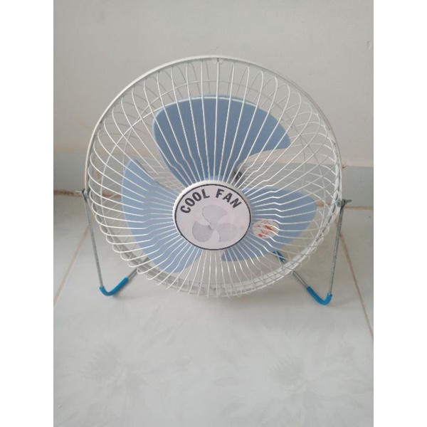 Quạt lồng sắt b2 kẹp acquy sử dụng điện từ 10v đến 24v