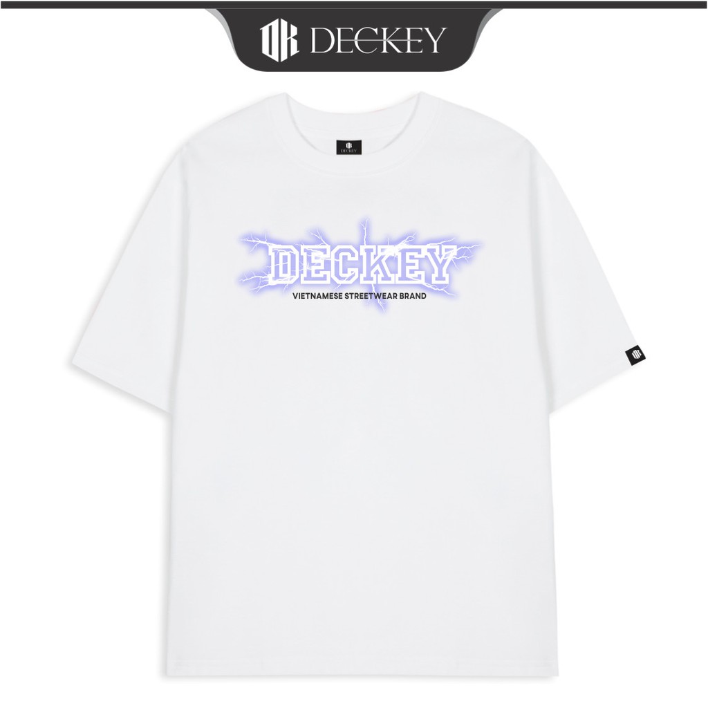 Áo Thun Cotton Unisex Nam Nữ Form Rộng Local Brand DECKEY SELF CONTROL