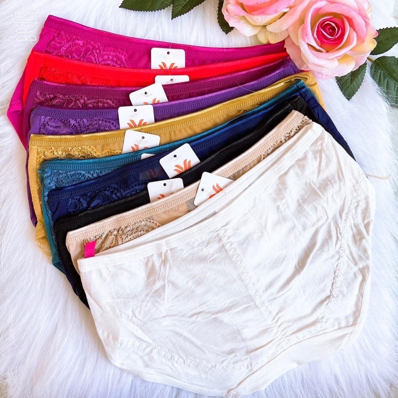 Combo 10 quần cotton Thái dáng to