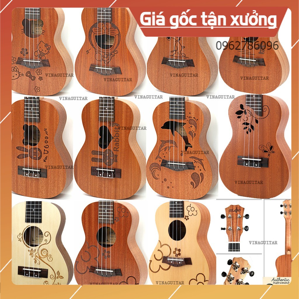 Đàn Ukulele Music Full Gỗ Mahogany -  NMH Music Phân Phối Chính Hãng