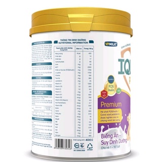 Sữa IQLac Biếng ăn 900g