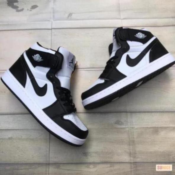 ⚡XẢ KHO⚡ Giày thể thao Nike_air Jodan Cao cổ đen trắng chất hot 2021