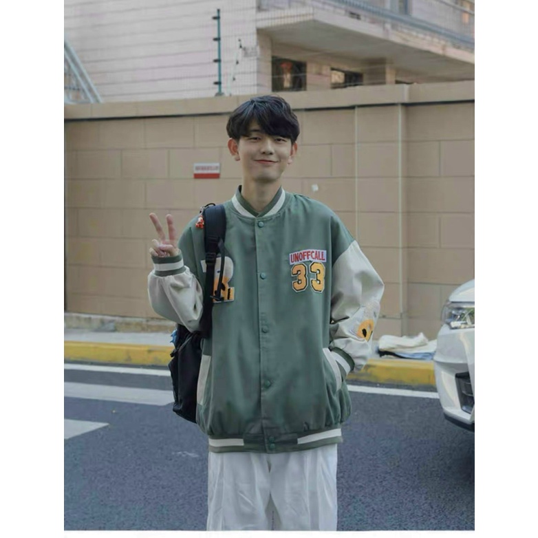 Áo Khoác Nam Chất Nỉ Dày Mịn Màu Xanh In Số 33 Form Rộng Mặc Đẹp Thoải Mái Đi Choi, Du Lịch NEW UNISEX