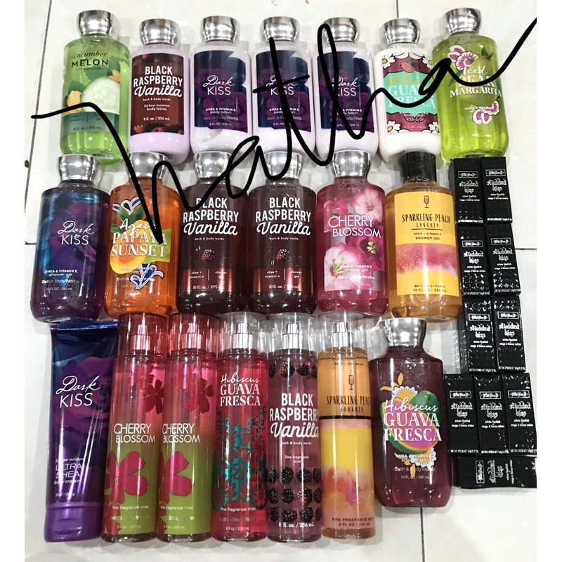 (BILL US CHÍNH HÃNG) KEM DƯỠNG/XỊT BODY BBW