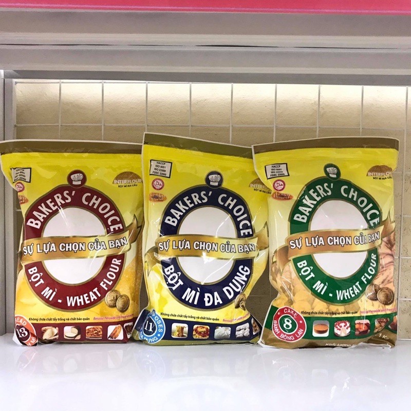 Bột mỳ Baker Choice số 8/11/ 13 -1kg