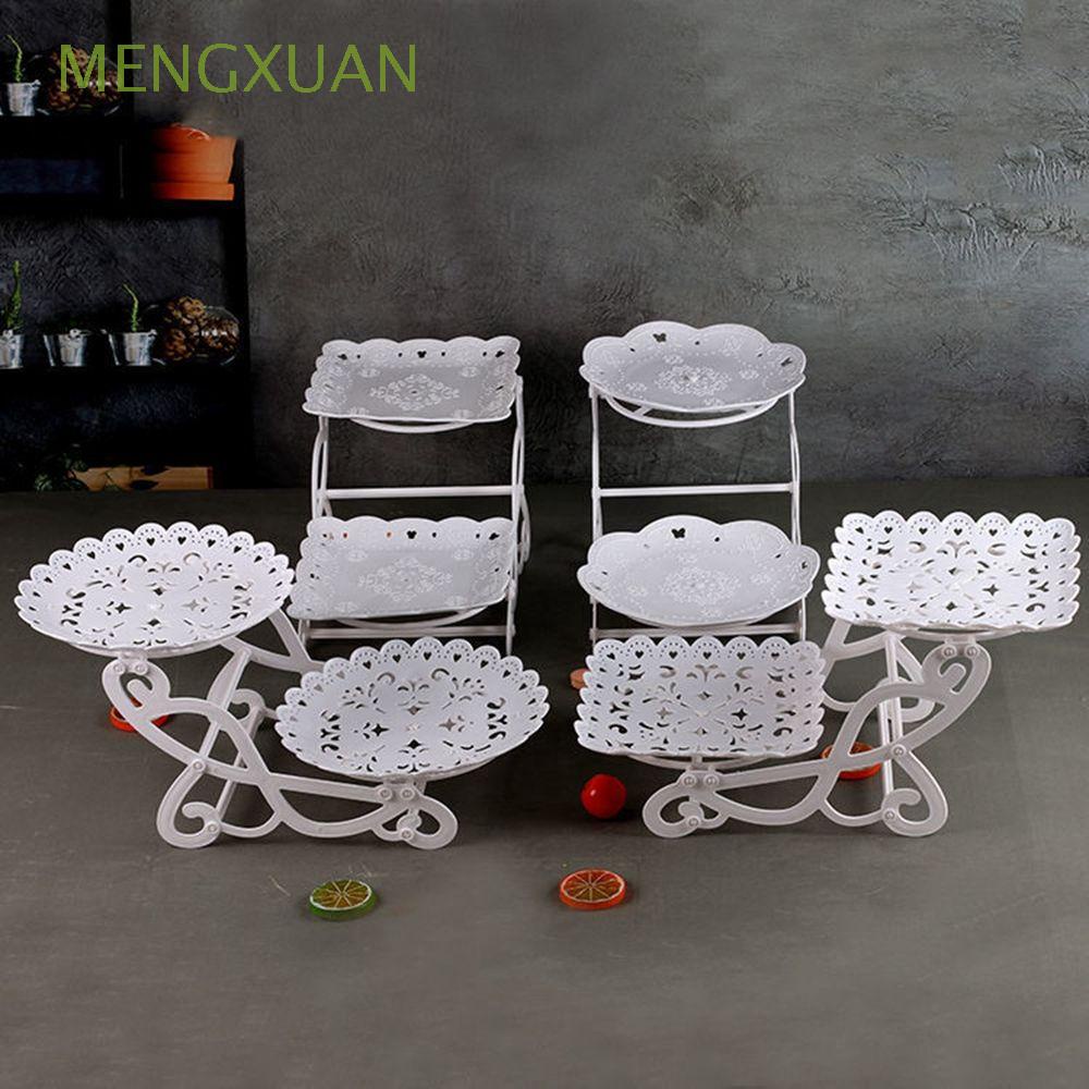 Khay Đĩa Trưng Bày Bánh 2/3 Tầng Đơn Giản Trang Trí Cho Tiệc Cưới/Sinh Nhật