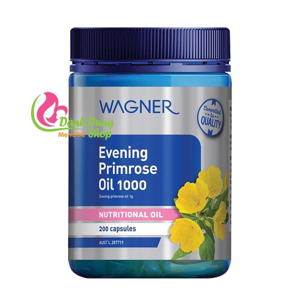 Wagner Tinh dầu hoa Anh Thảo - Evening Primrose Oil 1000mg 200 viên