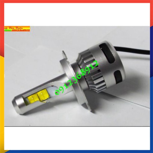 🌴ĐÈN PHA LED X70-XHP70 SIÊU SÁNG CHÂN H4 GẮN CHO XE MÁY- OTO 🌴