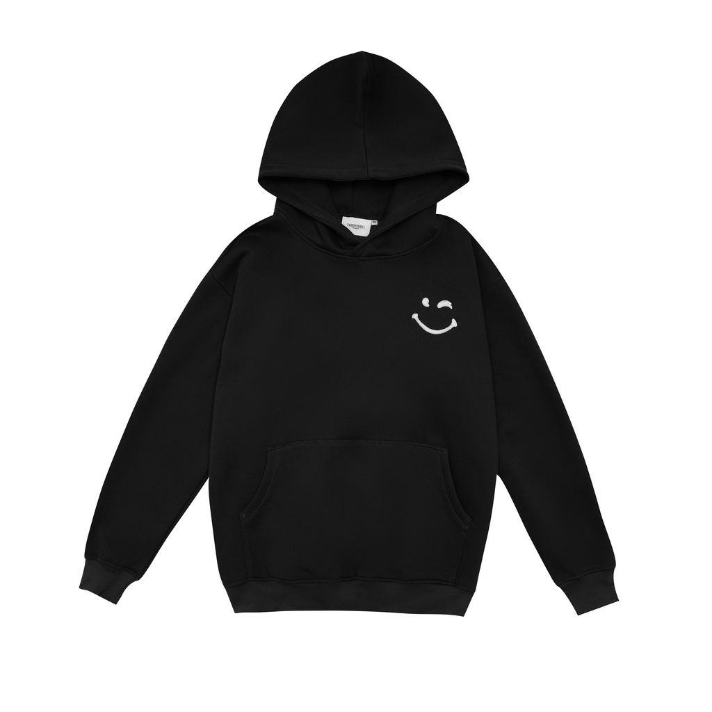 Áo Hoodie Nỉ bông Smile heybaby Thepublicc | BigBuy360 - bigbuy360.vn