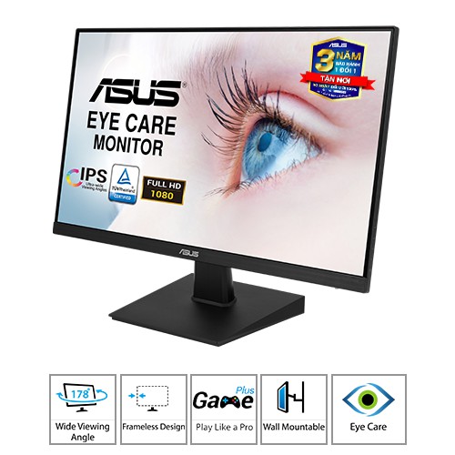 [Mã ELRE1TR giảm 5% đơn 1TR] Màn Hình Asus VA27EHE 27" Full HD (1920x1080) IPS Bảo Vệ Mắt - Hàng Chính Hãng | BigBuy360 - bigbuy360.vn