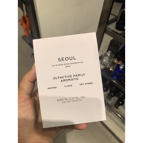 🐳SET NƯỚC HOA NAM ZARA SEOUL 532-8 VÀ SEOUL 532-8 Summer