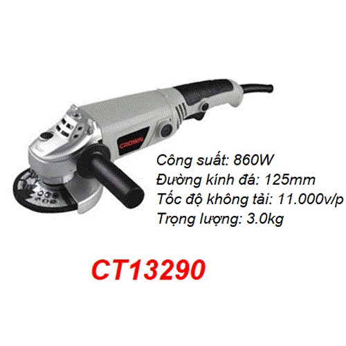 Máy mài góc cầm tay 860W CROWN CT13290