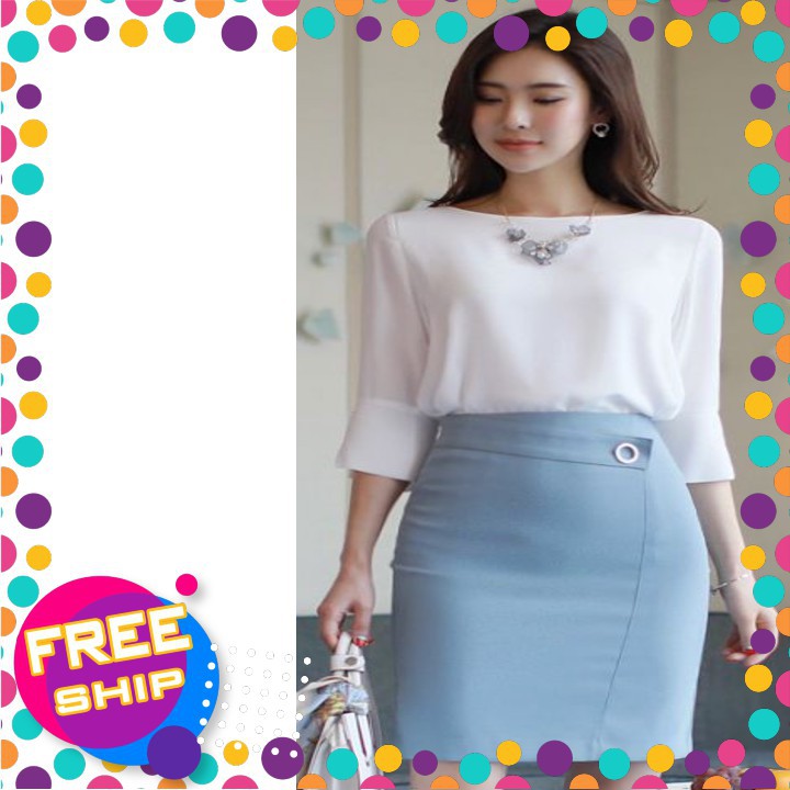 [Hàng thiết kế] Chân váy bút chì suông công sở 🌺🌺🌺 | BigBuy360 - bigbuy360.vn